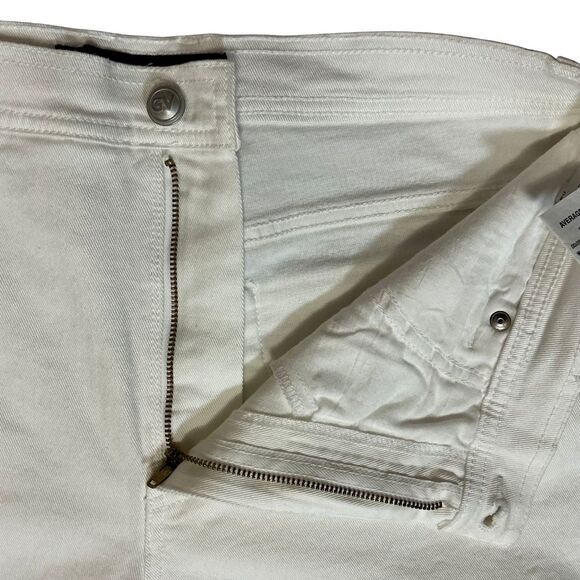 Gloria Vanderbilt White Stretch Jeans Size 16 Classic Fit 5 Pocket New - Picture 7 of 7